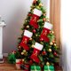 thumbnail image 1 of Chimenea Decoraciones de Navidad Suministros de Decoración de Navidad Red High End Gold Velvet Letter Calcetines 26 Carta Calcetines Regalo de Navidad Calcetines Regalos de Navidad de la Familia, 1 of 4