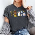 thumbnail image 2 of Watercolor Beauty and the Beast Unisex T-shirt, Sizes S-5XL - Gategoo, 2 of 5