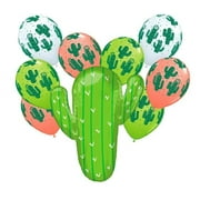 Cactus and Latex Fiesta birthday balloons Decoration Supplies Southwest Cacti