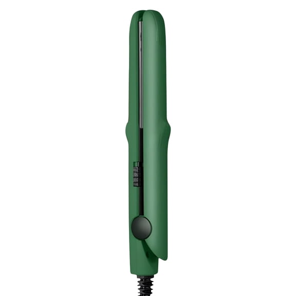 HIBIBUD 2 in 1 Mini Curling Wand Flat Hair Straightener Mini Curling Flat Portable Travel Curling Wand for Short Hair All Hair Types
