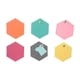 thumbnail image 4 of unbranded 6Ud Sticker Autoadhesivo Hexagonal Negro De Fieltro Con Clavos De Para Y Organización, 4 of 8