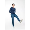 thumbnail image 2 of Jeans Pantalones De Mezclilla Tiempoos Skinny Para Hombre, 2 of 8