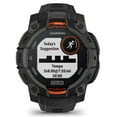 thumbnail image 5 of Garmin Instinct 3 Solar 45mm (Black) Rugged Outdoor GPS Smartwatch Bundle with PlayBetter Portable Charger & HD Screen Protectors, 5 of 8