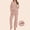 Beige, variant on Winter Pajama for Women Sweater Set Ladies Crewneck Tops and Long Pants Warm 2 Piece Loungewear