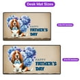 thumbnail image 5 of Basset Hound Proud Dad Happy Father's Day Desk Mat Full Keyboard Mouse Pad Bassets Dog Breed Lovers Gifts Idea Large Mousepad - 02008, 5 of 5