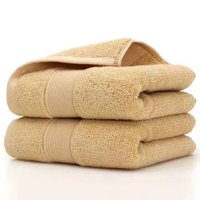 Toallas de mano Lchkrep para baño, algodón suave, 500 g/m², 14 x 30 cm, color beige