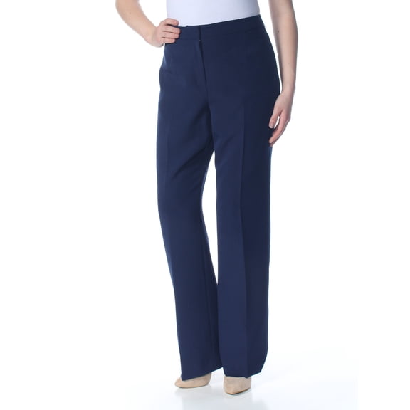 Kasper Womens Kate Classic Fit Straight Leg Dress Pants