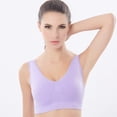 thumbnail image 4 of LYMAYTER Sports Bras for Women Seamless Pullover Bralette Yoga Running Comfort Breathable Bra S-6XL, 4 of 8