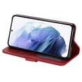 thumbnail image 2 of Feishell for Google Pixel 6 Pro Case Wallet, with Credit Card Slots Durable Flip Folio Kickstand Magnetic Closure Leather Zipper Pocket Wrist Strap Cover for Google Pixel 6 Pro, Red, 2 of 6