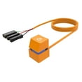 thumbnail image 4 of Interruptor de encendido para computadora de escritorio Efecto de luz colorida Botón de encendido/apagado de inicio externo Suministros para Luz Azul 4M, 4 of 7