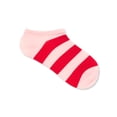 thumbnail image 4 of Wonder Nation Girls Cherry Bow No-Show Socks, 10-Pack, Sizes S-L, 4 of 14