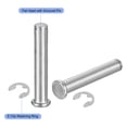 thumbnail image 4 of 2Set M12x70mm 304 Stainless Steel Cylindrical Shaft Snap Ring Locating Pin, 4 of 5