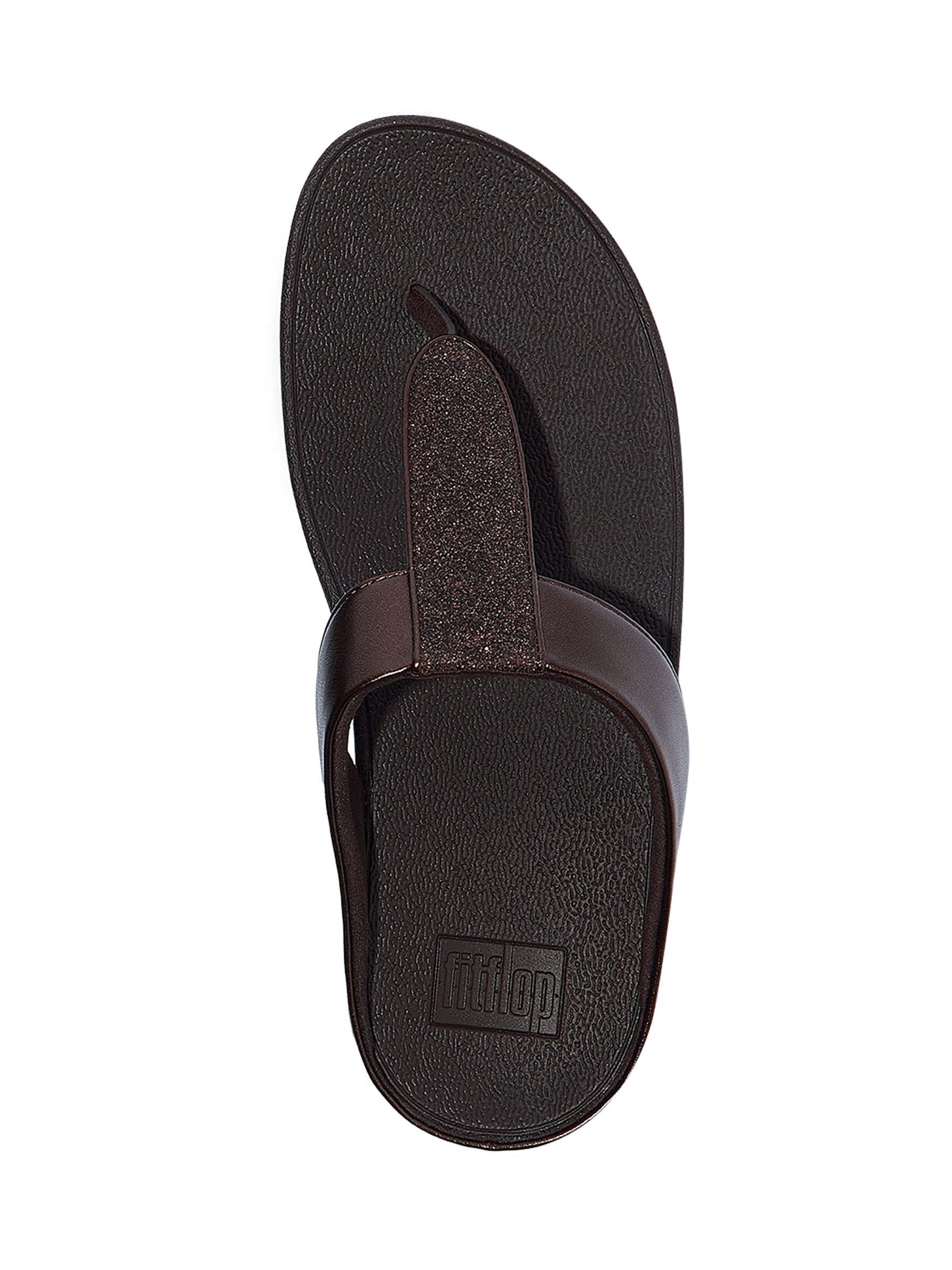 Fitflop Women's Fino Glitterdust Metallic Toe-Post Sandals
