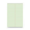 thumbnail image 3 of (2 pack) Universal Office Products 76610 Steno Book, Pitman Rule, 6 X 9, Green, 60 Sheets/pad, 3 of 6