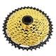 thumbnail image 5 of Piñón de de 9/ Cassette separado para de montaña, rueda de volante de repuesto de s durables - 9 42T dorado 9 velocidades 42T dorado SM SunniMix Cassette de rueda libre de bicicletas, 5 of 8