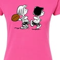 thumbnail image 3 of Peanuts - Marcie Patty Football - Juniors Fitted Graphic T-Shirt, 3 of 6