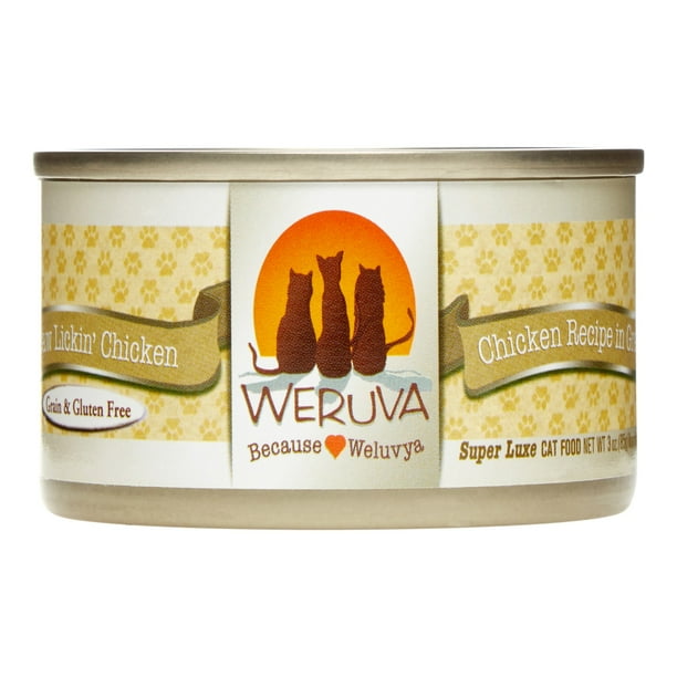 (24 Pack) Weruva Paw Lickin' Chicken in Gravy GrainFree Wet Cat Food