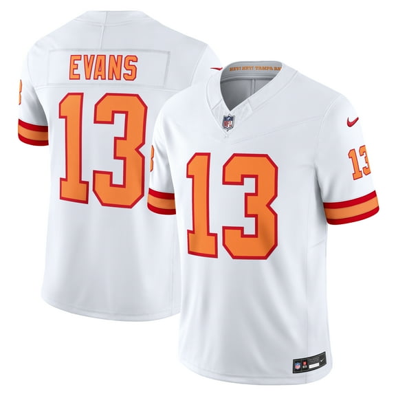 Men's Nike Mike Evans White '76 Tampa Bay Buccaneers Vapor F.U.S.E. Player Limited Jersey