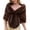 Coffee, variant on Women's Elegant Faux Fur Shawl Cape Knotted Collar Wrap Evening Wedding Party Stole Formal Large Gala