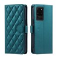 thumbnail image 4 of for Samsung Galaxy S20 Ultra Elegant Phone Case Wallet Pocket with Card Holder for Women,Crossbody Strap Case for Samsung Galaxy S20 Ultra with Strap Lanyard,Magnetic Flip Leather Case,Green, 4 of 10