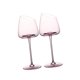 thumbnail image 1 of Copas de vino, copa de cristal, copas de vino rosa, cristalería de vino, para el regalo de la madre, boda, aniversario de boda único, 240 mm Sunnimix Copas de champán, 1 of 8