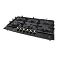 thumbnail image 2 of Parrilla de gas SUPRA Diamond Glass 6 quemadores 1 quemador DOBLE FLAMA cristal templado negro, 2 of 7