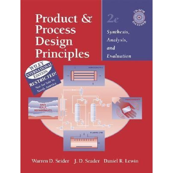 Pre-Owned Product and Process Design Principles: Synthesis, Analysis, and Evaluation (Hardcover) 0471452475 9780471452478
