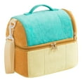 thumbnail image 1 of CNKOO Bento Pouch Large Capacity Food Storage Bag for Adult Office Work (Purple), 1 of 6