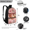 thumbnail image 5 of Uorisanigo Cozy Sloth School Bag for Boys and Girls 5-13 Year Large Capacity Lightweight Casual Laptop Bag Bookbag Toddler Rucksack Fashion Accessory for Schools, Travel & Sports, 5 of 6