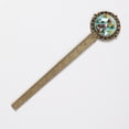 thumbnail image 2 of Easter Book Mark: Lace Bookmark in Antique Bronze, a Gift for Readers and Book Lovers, 2 of 5