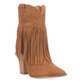 thumbnail image 2 of Dingo Womens Crazy Train Fringe Embroidery Snip Toe Cowboy  Ankle Boots, 2 of 5