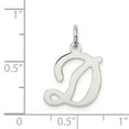thumbnail image 2 of Pendentif Breloque Collier Monogramme Prénom Initiale Lettre D Délicat en Argent Sterling 925, 2 of 6
