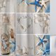 thumbnail image 4 of Wosthever Cortina de baño de 180x200cm, cortinas de ducha impermeables, pantalla de baño geométrica 3D, cortina impresa para baño, alta Natural Juegos de accesorios de baño No.07 Wosthever HA6768-07B, 4 of 6