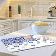 thumbnail image 5 of SKYSONIC Dish Drying Mat for Kitchen Counter Evil Eyeball Eco Friendly Drying Mat - Easy to Clean Heat Resistant Dish Mat - 16x18, 5 of 6