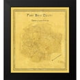 thumbnail image 2 of Unknown 20x22 Black Modern Framed Museum Art Print Titled - Fort Bend County Texas - 1892, 2 of 5