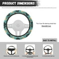 thumbnail image 7 of Yuyamidu Chicken Steering Wheel Cover Fit Cars Sedans 14.5-15 Inch Steering Wheel Decorative Accessories Winter Auto Steering Wheel Protector Cover, Blue, 7 of 7