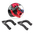 thumbnail image 3 of Kits de actualización de s de suspensión inferior de portador con base de cubo de dirección de metal para piezas de camión de carreras de Negro R552BL Baoblaze portador del eje de dirección del coche rc, 3 of 6