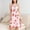 Pink, variant on Xysaqa Floral Nightgowns for Womens Trendy Summer Outfits Soft Sleeveless Sleepwear V Neck Nightdress Comfy Lightweight Sleep Shirt Printed Lounge Dress Clearance Hot Pink