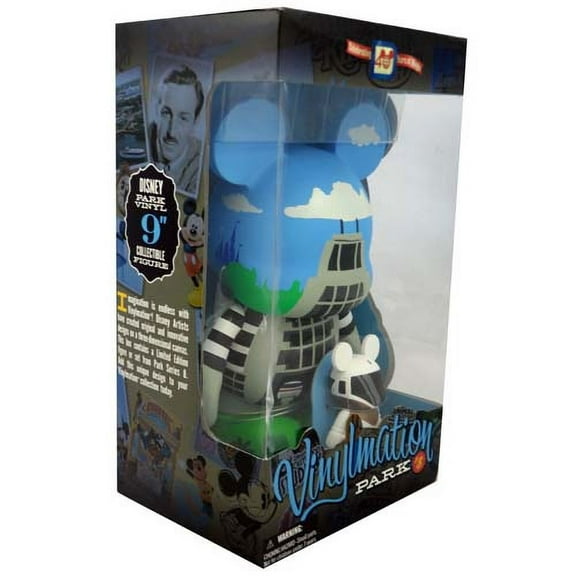 Disney Vinylmation 9" Figure - Park 8 - Contemporary with 3" Monorail