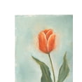 thumbnail image 2 of Nichols, Liz 12x14 Black Ornate Wood Framed with Double Matting Museum Art Print Titled - Painted Tulips V, 2 of 4