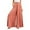 06 Tangerine, variant on PTHTECHUS Womens Wide Leg Pants with Pockets High Waist Adjustable Knot Loose Casual Trousers Business Work Casual Loose Pants