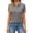 Gray -AL20, variant on Nestiefly Cotton Polo Shirts for Women Cute Short Sleeve Casual Henley Tops Lightweight Golf Shirts Dressy Work Tunic Blouses Black XL
