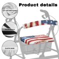 thumbnail image 5 of HELLHERO Retro Stars Rollator Walker Seat and Backrest Covers for Seniors, Breathable Fabric Easy to Clean Rollator Walker Seat Covers Comfortable Rollator Seat Back Cover for Home Outdoor, 5 of 10