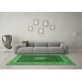 thumbnail image 3 of Ahgly Company Indoor Rectangle Persian Emerald Green Traditional Area Rugs, 4' x 6', 3 of 4