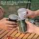 thumbnail image 4 of Juego de tazas de pinta de acero inoxidable de 2 paquetes, taza de cerveza apilable de un sólo recinto para fiesta y camping, 4 of 5