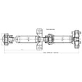 thumbnail image 2 of Drive Shaft Assembly Rear, 2 of 2