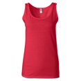 thumbnail image 4 of Gildan Softstyle Assorted Tank Top for Women, Ladies Sleeveless Casual Colorful Tank, 6 Pack Size-S, 4 of 6