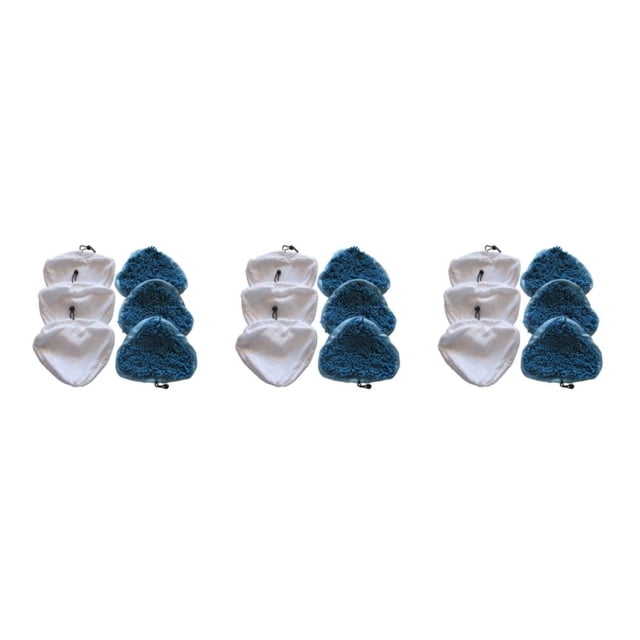relayinert 6pcs/set Conveniently Replace Steam Mops Pads Effective Cleaning Made Easy Washable And Reusable As Shown 3Set