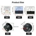 thumbnail image 3 of Analogues Panel Meter Volts Voltages Gauge Analog Voltmeter AC0-300Volt AC0-450V Voltages Guage for Alternator, 3 of 8