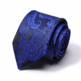 thumbnail image 2 of Corbata de seda de poliéster con puntos de corbata, fabricante de corbatas de 8 cm para hombres de negocios, ropa formal, corbata de estudio para bodas, 2 of 6